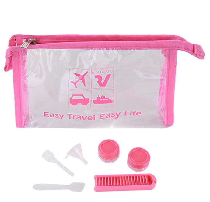 RO409035 Roncato Beauty Kit Busta Trasparente porta liquidi - Valigeria e  Pelletteria Paul's Bags