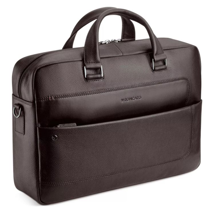 Roncato Alaska Borsa Ufficio 2 manici (PC 15.6”/Tablet 11”) Pelle