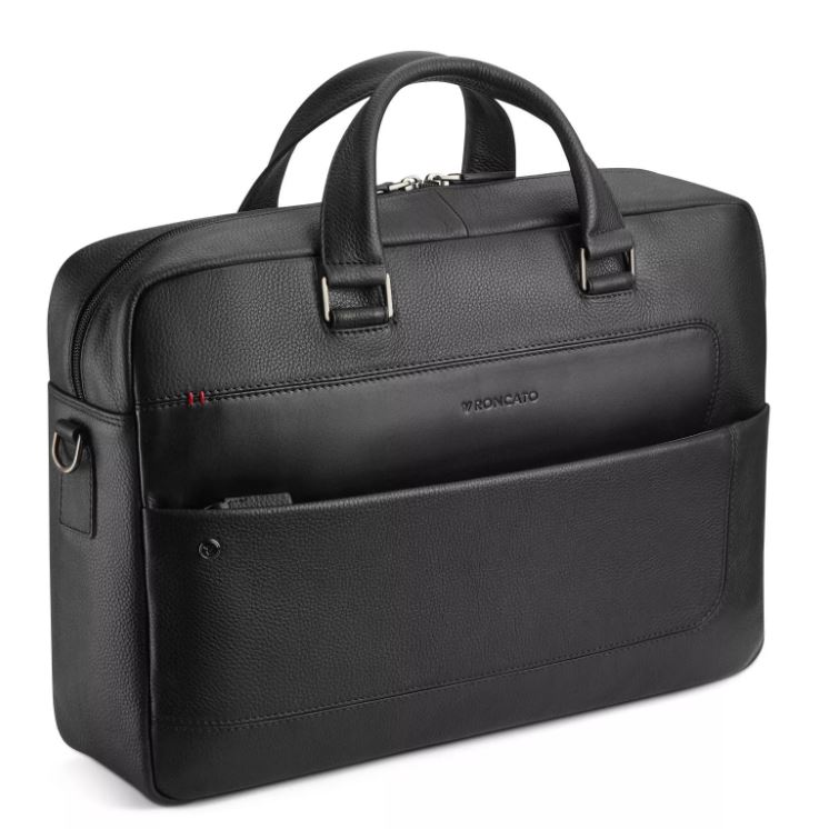 Roncato Alaska Borsa Ufficio 2 manici (PC 15.6”/Tablet 11”) Pelle - immagine 6