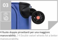Roncato LITE SOFT Trolley Piccolo Misure Ryanair 4 Ruote - immagine 39