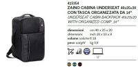 RO415354 Roncato Move Soft Zaino Cabina Underseat 40x20x25 (PC 14'')  Bagaglio a mano gratuito per Ryanair - immagine 8