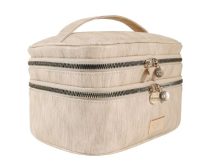 MC5101-2  Mariaceline Beauty cace linea CANDELA  DOUBLE ZIP TROUSSE Cm 38x32x10