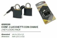 RONCATO 2 LUCHETTI CON CHIAVE - immagine 2