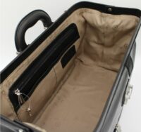 Chiarugi Made in Italy Vera Pelle Borsa da Medico doppio fondo Grande - immagine 7