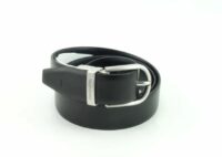 Linea : Litech Misure : Cm 3,0 Materiale : Pelle Fibbia smussata Ardiglione color acciaio Finitura liscia Accorciabile