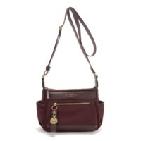 Nannini Borsa in Nylon e Vera Pelle Linea Liberty