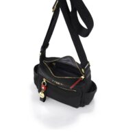 Nannini Borsa in Nylon e Vera Pelle Linea Liberty - immagine 4