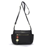 Nannini Borsa in Nylon e Vera Pelle Linea Liberty - immagine 5