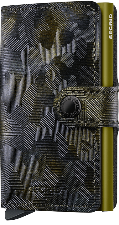 Secrid Miniwallet Jungle Vera Pelle Rfid