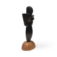 La Dea Made Statuetta in Ossidiana - Artigianato Artistico Sardo - immagine 2
