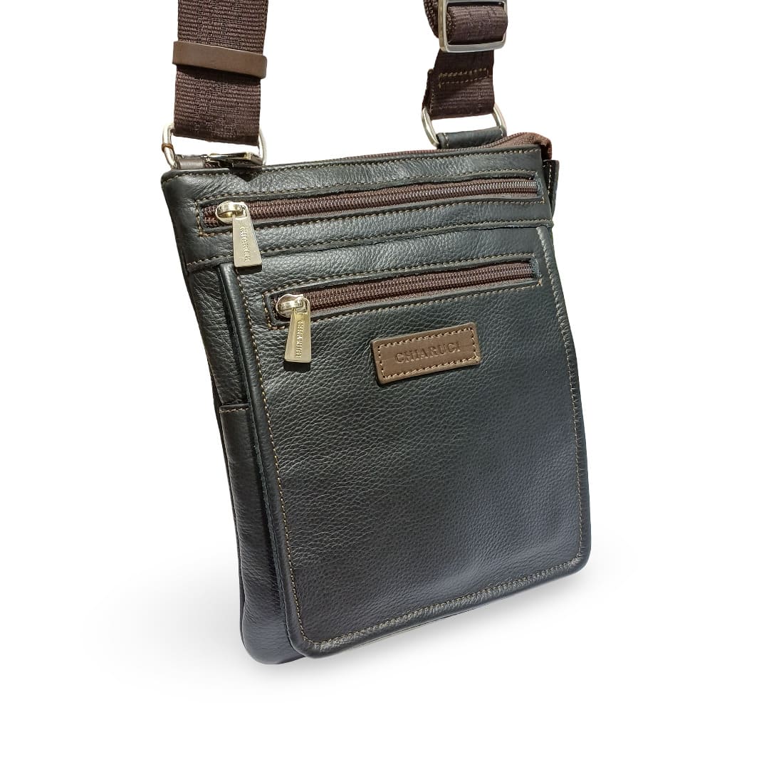 Chiarugi Borsello Crossover Slim Vera Pelle
