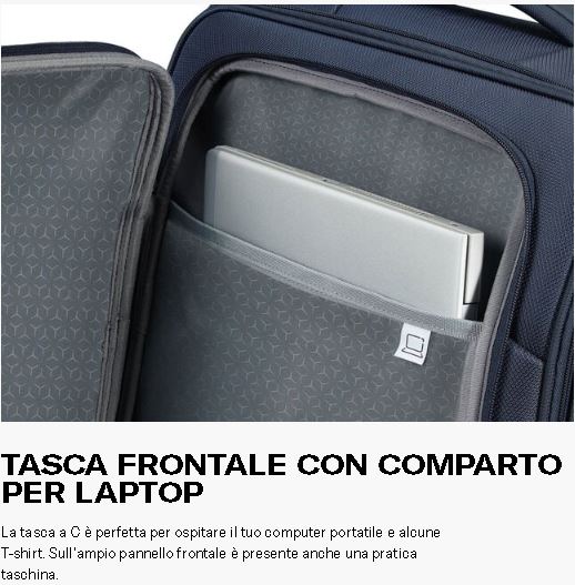 Samsonite Repsark Spinner Bagaglio a Mano 55x40x20 - immagine 5