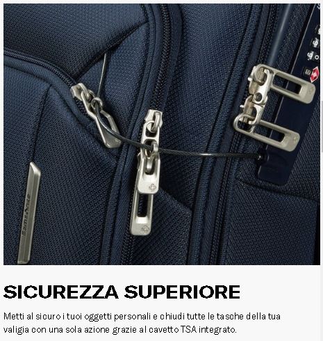 Samsonite Repsark Spinner Bagaglio a Mano 55x40x20 - immagine 7