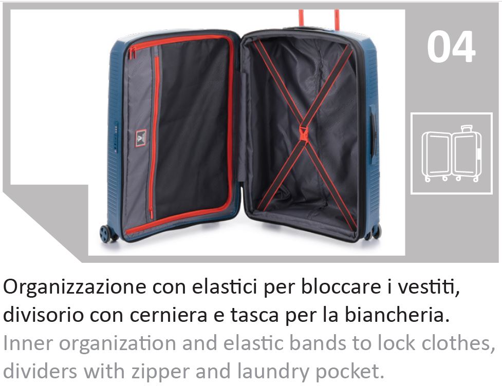 Roncato Arcade Trolley Cabina in Polipropilene - immagine 6