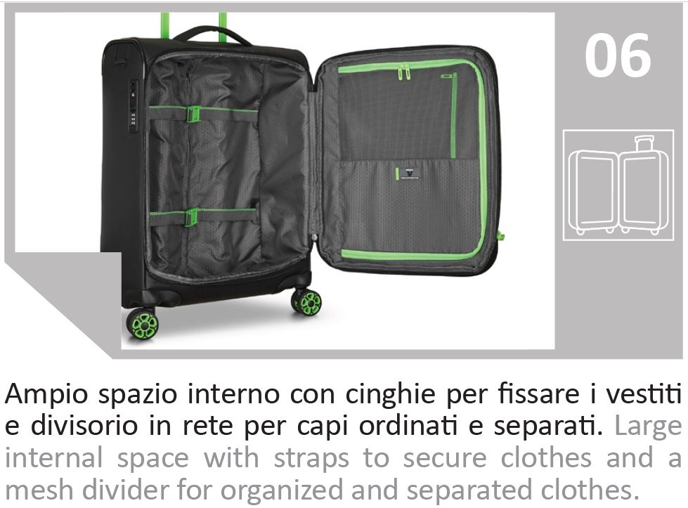 Roncato Norway Trolley Cabina - immagine 7