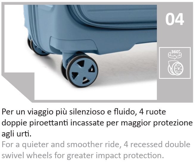 Roncato Arcade DLX Trolley Cabina in Polipropilene - immagine 4